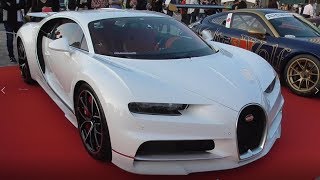 お台場にスーパーカーが大集合【TOKYOSUPERCAR DAY 2018 in ODAIBA】Bugatti Chiron Zonda Lamborghini Ferrari 2018/11/11