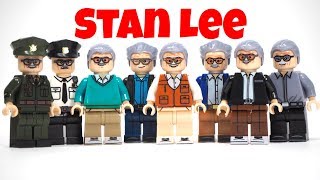 Stan Lee Cameo Unofficial Lego Minifigures