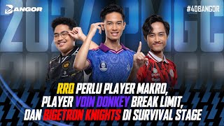 #40BANGOR - RRQ perlu player makro, player Voin Donkey break limit, dan Bigetron Knights?