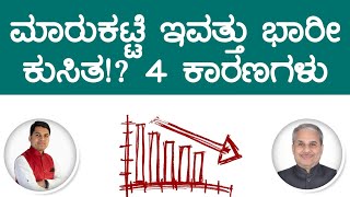 ಮಾರುಕಟ್ಟೆ ಇವತ್ತು ಭಾರೀ ಕುಸಿತ!? 4 ಕಾರಣಗಳು | Dr. Bharath Chandra \u0026 Mr. Rohan Chandra