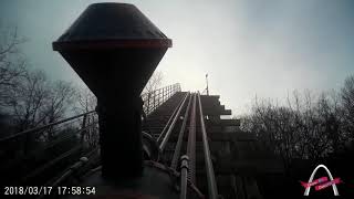 Thunderation - Silver Dollar City - Front Row POV HD