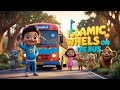 The Islamic Wheels on the Bus Rhyme | Minimuslims wheels on the bus nasheed