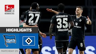 HUGE Win For Hamburg! | Hertha BSC - Hamburger SV 1-2 | Highlights | Matchday 20 - Bundesliga 2