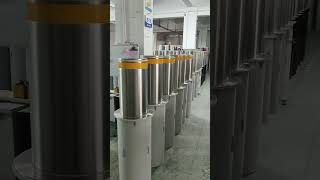 STXtek automatic rising bollards for driveways #automaticbollards #bollards #hydraulicbollards