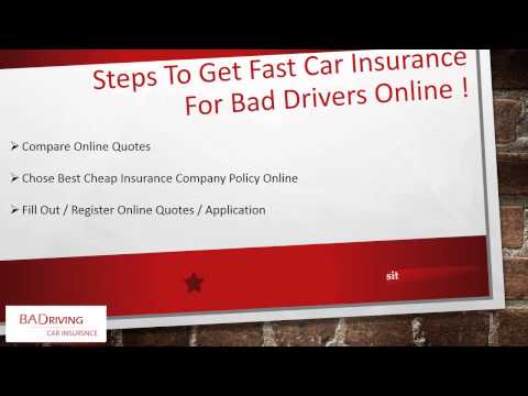 How To Get Cheap Car Insurance With Bad Driving Record How To Get Cheap Car Insurance With Bad Driving Record