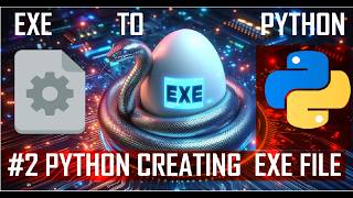 🐍CONVERT EXE TO PYTHON | PYTHON CREATING EXE FILE ☠️ #python #hacking #malware