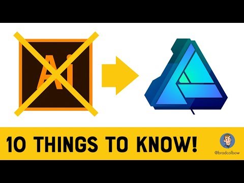 Switching to Affinity Designer from Adobe Illustrator - What to know Switching to Affinity Designer from Adobe Illustrator - What to know
