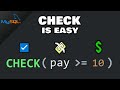 MySQL: CHECK constraint is easy