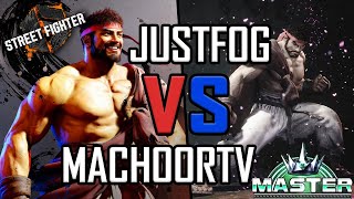 JUSTFOG VS MachoorTV (First To 3) Top Master Ryu Battle