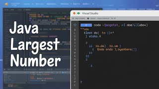 program to find largest of two numbers in java #java #coding