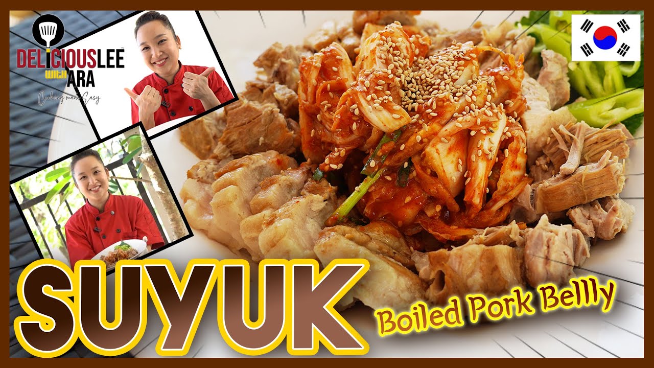 [Easy Korean Recipes In Tagalog] SUYUK *Boiled Pork Belly* Or Also ...