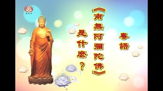 《粵語》「南無阿彌陀佛」是什麼？| 慧淨法師 | 淨土宗