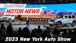 What's New from the 2023 New York International Auto Show | MotorWeek Motor News