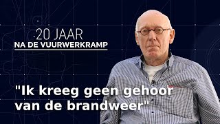 Jan Mans was burgemeester tijdens de vuurwerkramp: 