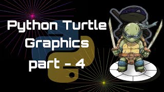 Python Turtle Graphics part -4 #growwithalgrow