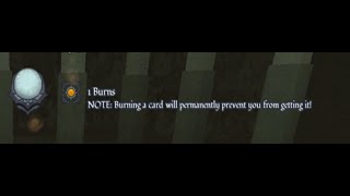 BURNING A CARD | DEEPWOKEN