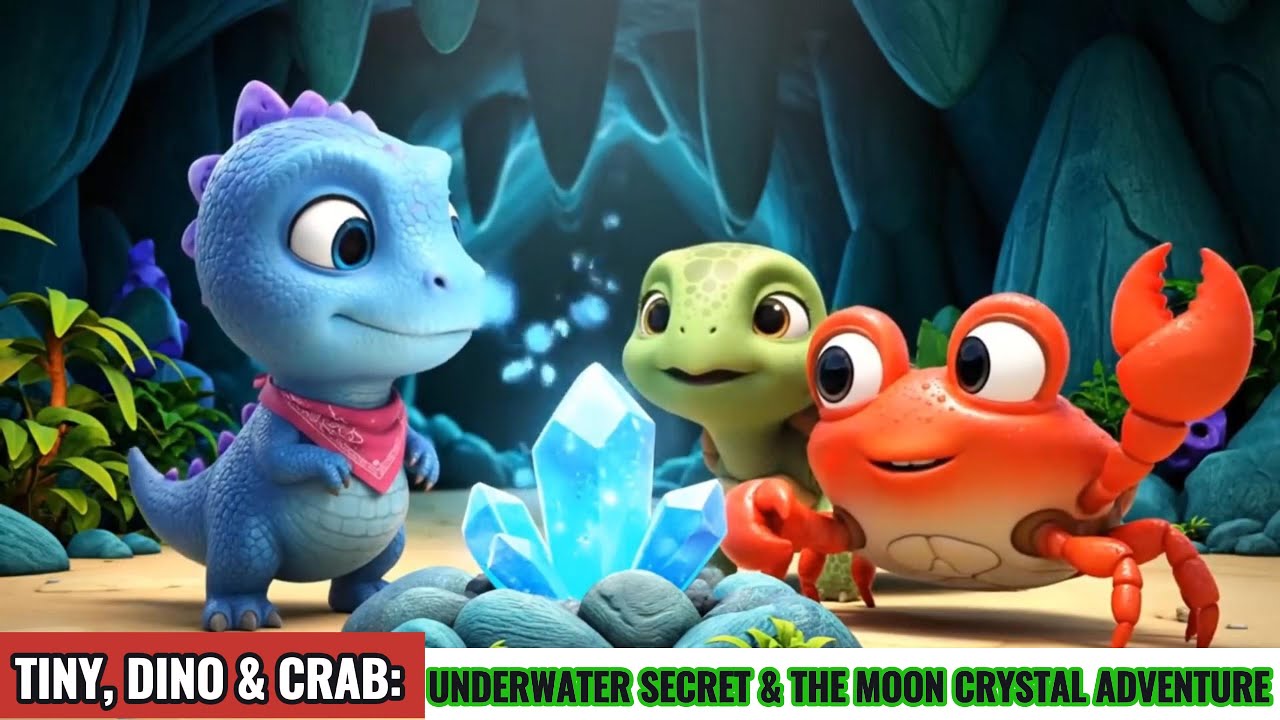 Tiny Dino Crab Underwater Secret The Moon Crystal Adventure Youtube
