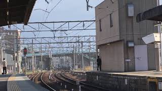 ［MHフル！］名鉄2000系ミュースカイ 2003f(ミュースカイ岐阜行き）大江駅 通過MHフル‼️