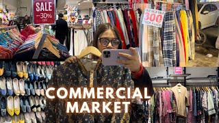 Commercial Market Rawalpindi shopping vlog | Flat 50% on sapphire | local budget friendly shopping.