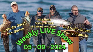 LIVE Show Topics- Salmon Coalition, Nisqually Tribe Willie Frank III, Saving Fish Season 6 Show #17