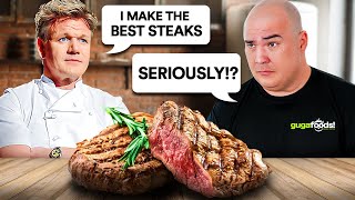 Guga Savagely Critiques Gordon Ramsay's Steaks!
