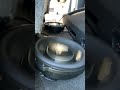 jl audio tw3 shallow mount subs going crazy