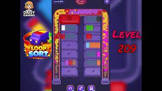 Loop Sort Level 209 Walkthrough