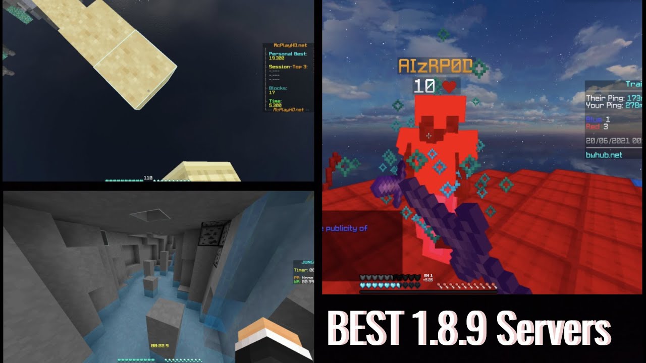 The Best [1.8.9 ]Minecraft Servers 2024 (PVP | Parkour | Skyblock ...