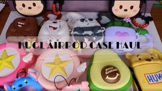 HUGE AIRPOD CASE HAUL!! | DISNEY \u0026 ANIMATION EDITION