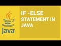 If-Else Statement in Java - Selection Statement - Java Tutorials