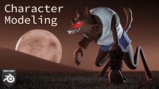 Werewolf Character Modeling with the Skin Modifier || Blender 2.93