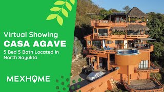 Casa Agave Ocean View Home for Sale in Sayulita Mexico