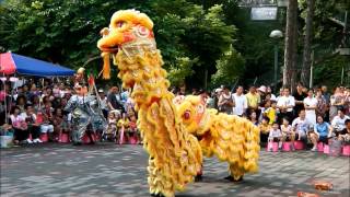 南庄翔飛獅鼓陣- Siangfei lion drum dance performance