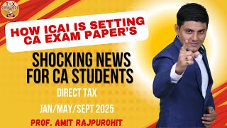 VERY SHOCKING!!!!!! HOW ICAI IS SETTING MCQ PAPER WITH HELP OF AI || CA INTER || JAN/MAY 25 || ARP