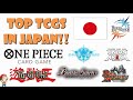 The Top 10 Trading Card Games in Japan! One Piece is Taking Over! (Top 10 TCGs)