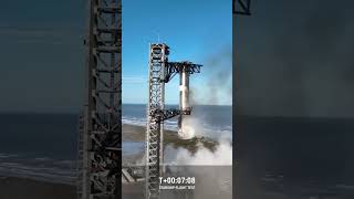 SPACEX CATCHES STARSHIP BOOSTER AGAIN!! #SpaceX #Space #Starship #Catch