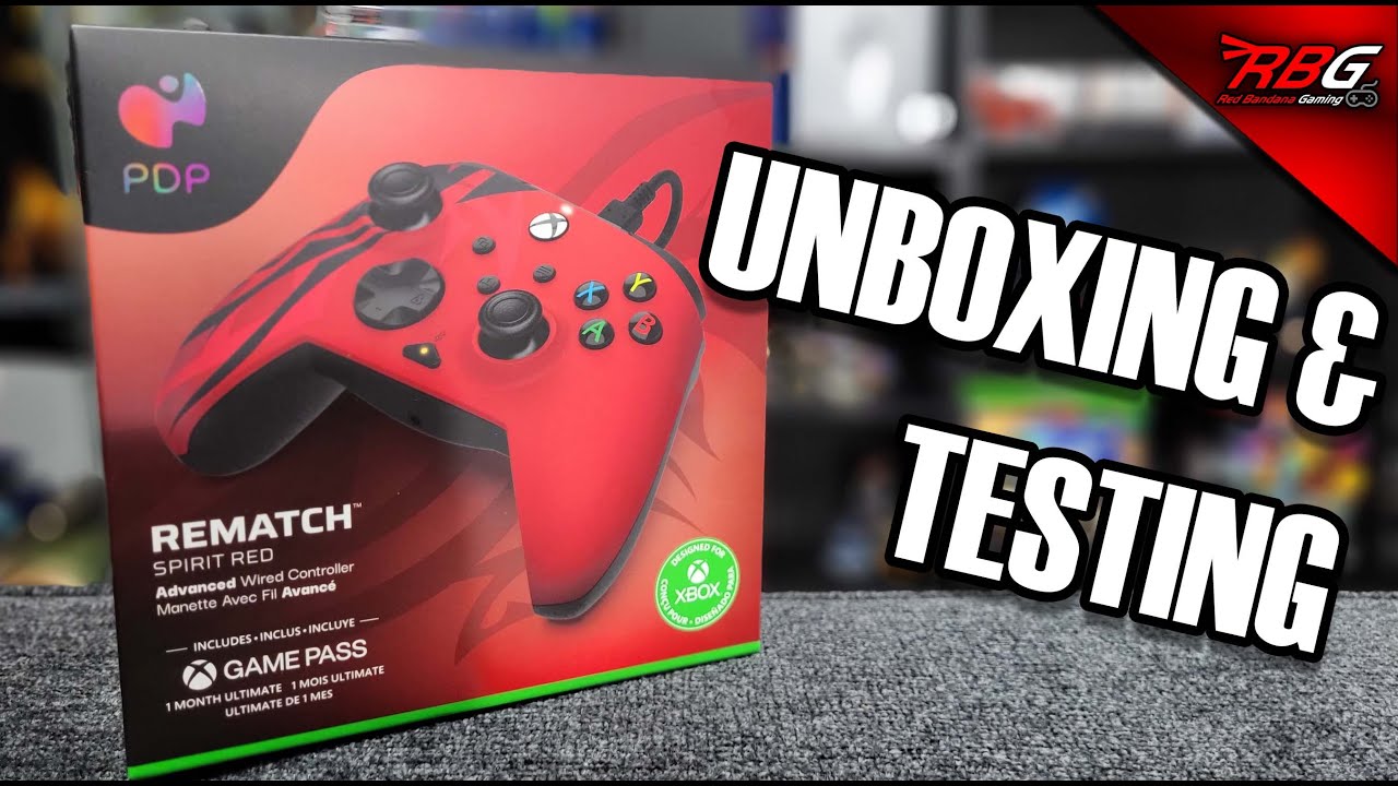 PDP REMATCH Xbox Series X/S Controller UNBOXING & TESTING - Is It Worth ...