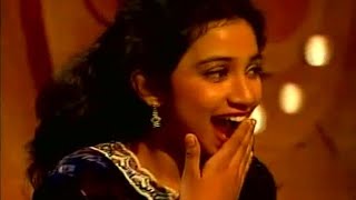 14 yr Shreya Ghoshal wins adult mega finals 1999 | Sonu Nigam - Tere bin soone