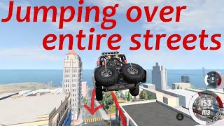 Jumps and Crashes on Famously Steep Streets | West Coast Compilation | BeamNG Update 0.27