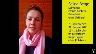 Selina Betge am 7. Gipfeltreffen