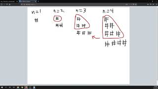 Programming Example: Recursion, Print Triangular Figure