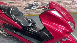 【超極上美車♪高級パーツ多数！ロンホイメッキフルカスタム♪】 ヤマハ マジェスティ250Ｃ SG03J【動画有】検）ビッグスクーター