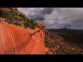 arizona dream drone flying sublime red rocks