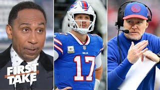 FIRST TAKE | Stephen A. agrees to Sean McDermott: Criticism of lack of Bills suc