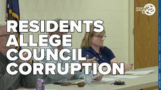 Residents allege town council corruption, president denies claims