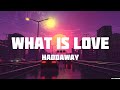 WHAT IS LOVE LYRICS VIDEO| HADDAWAY - WHAT IS LOVE LYRICS VIDEO|WHAT IS LOVE 7'S REMIX LYIRCS