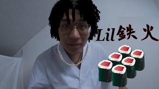 鉄火巻き頼んだらLil Tecca出てくる寿司屋