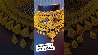 Biggest Coverage 😍 Bridal Gold Chokar Design 👉 Parbati Jewellers 👉PH- 8777343147 #gold #wedding