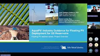 AquaPV Industry Guidance for Floating PV Deployment for US Reservoirs - Webinar