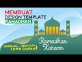 cara desain template Ramadhan di Coreldraw - pola 1